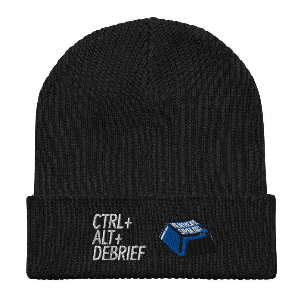 RESET Organic Cotton Ribbed Beanie