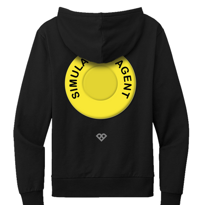 AGENT Unisex 100% Organic French Terry Pullover Hoodie