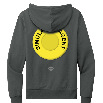 AGENT Unisex 100% Organic French Terry Pullover Hoodie