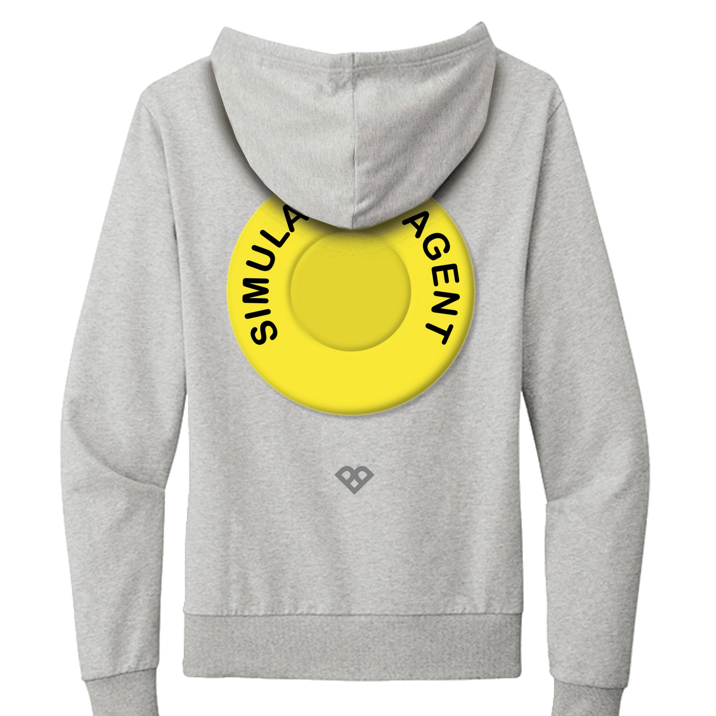 AGENT Unisex 100% Organic French Terry Pullover Hoodie