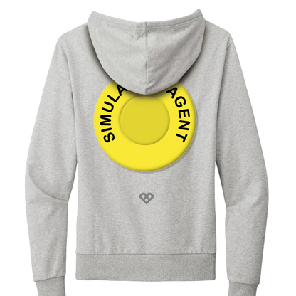 AGENT Unisex 100% Organic French Terry Pullover Hoodie