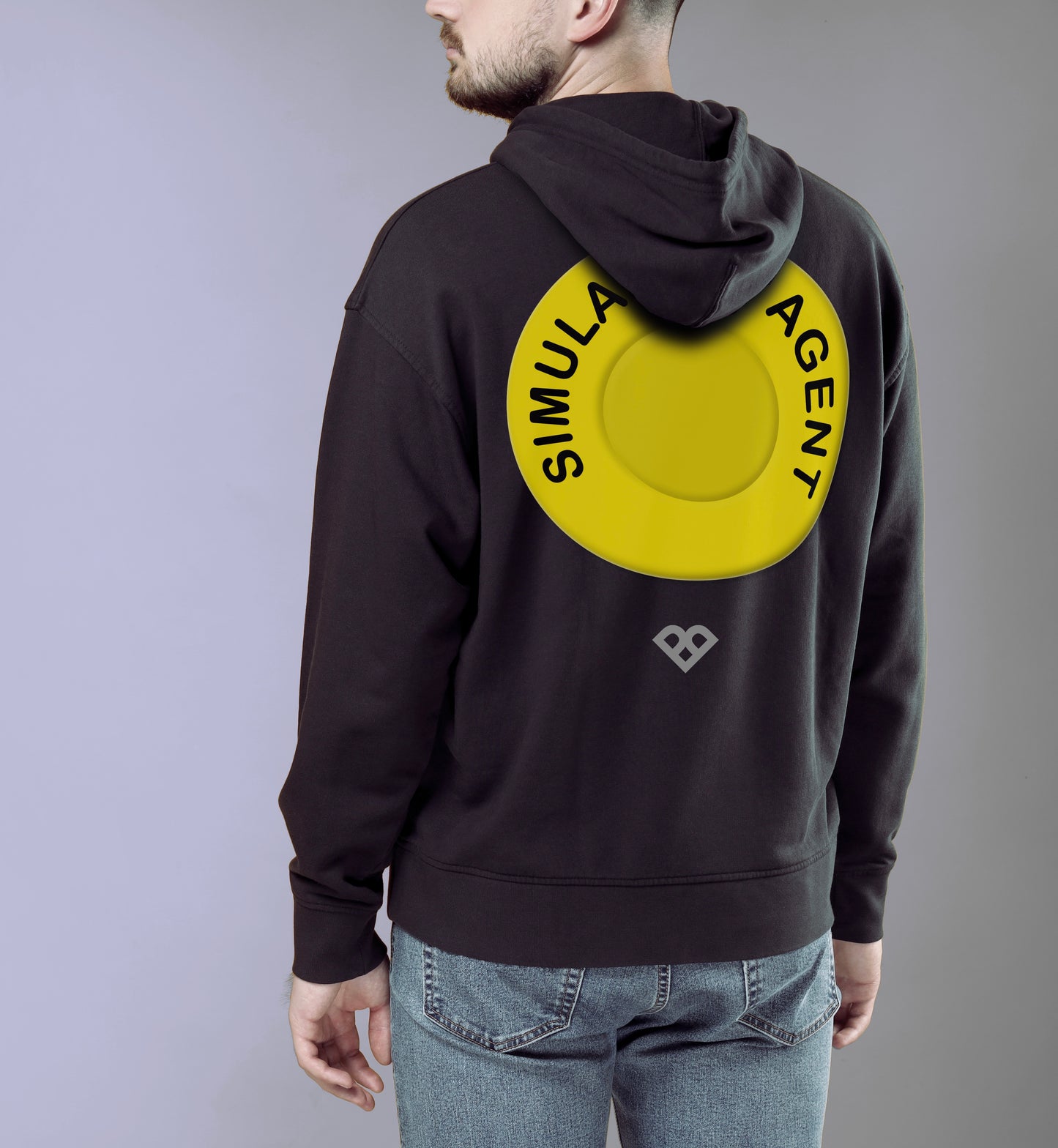 AGENT Unisex 100% Organic French Terry Pullover Hoodie