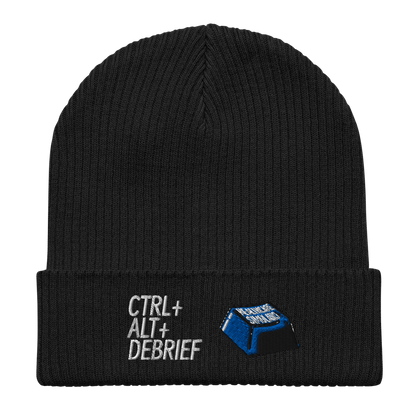 RESET Organic Cotton Ribbed Beanie