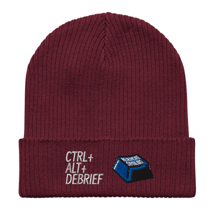 RESET Organic Cotton Ribbed Beanie