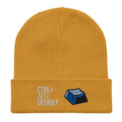 RESET Organic Cotton Ribbed Beanie